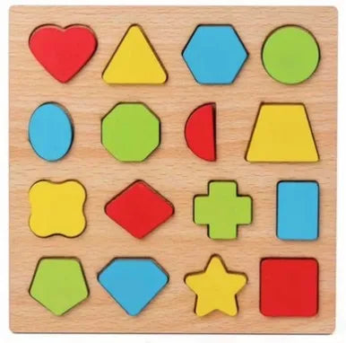 Montessori Wooden Puzzle Learning Toy