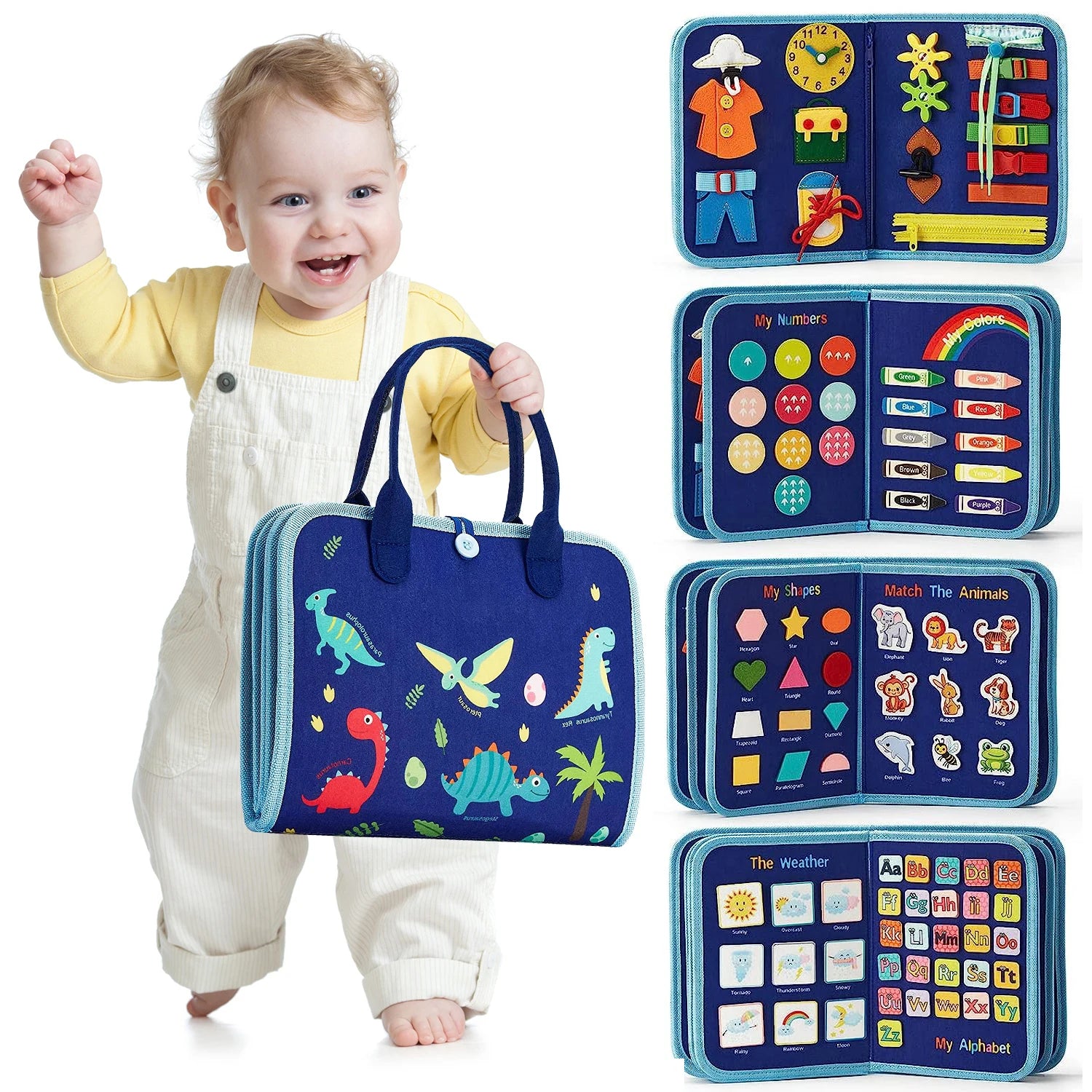 Montessori Busy Book Activity Toy