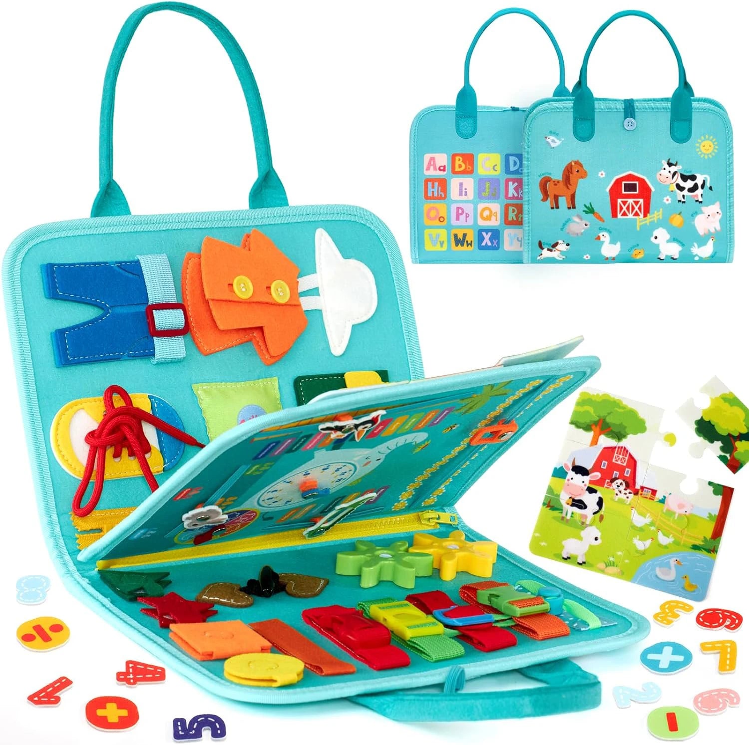 Montessori Busy Book Activity Toy