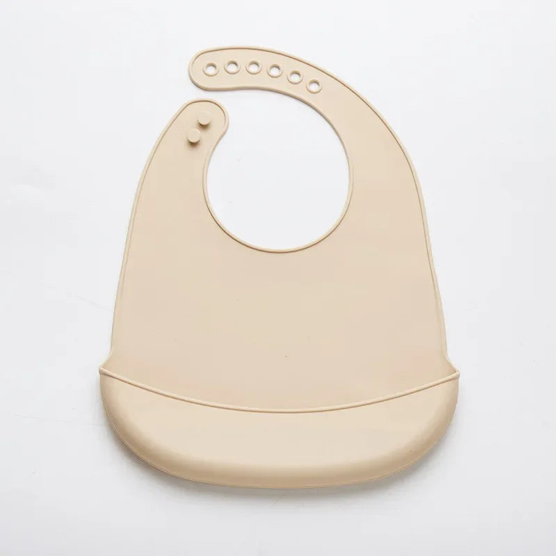 Waterproof Silicone Baby Bib Adjustable
