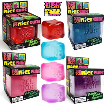 NeeDoh Sensory Squishy Cube Toy