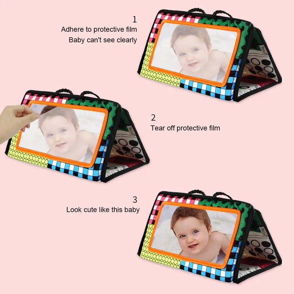 Baby Tummy Time Sensory Mirror