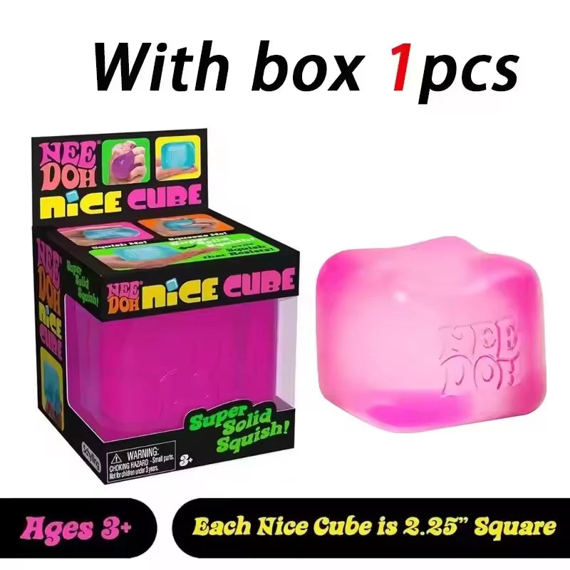 NeeDoh Sensory Squishy Cube Toy