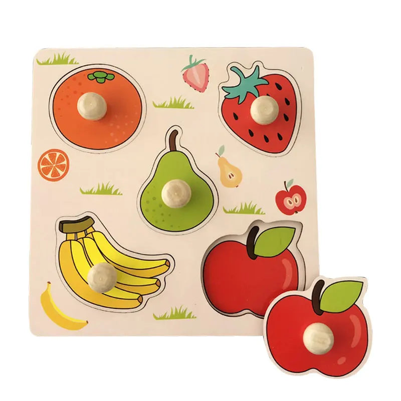Montessori Wooden Puzzle Learning Toy