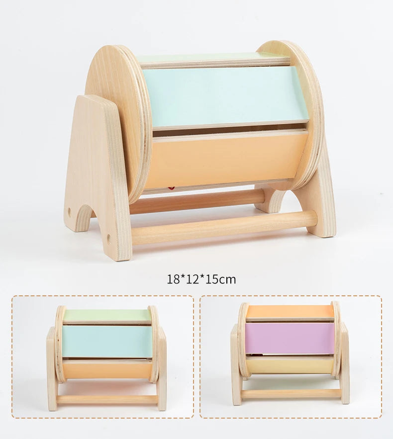 Montessori Spinning Coin Box Toy