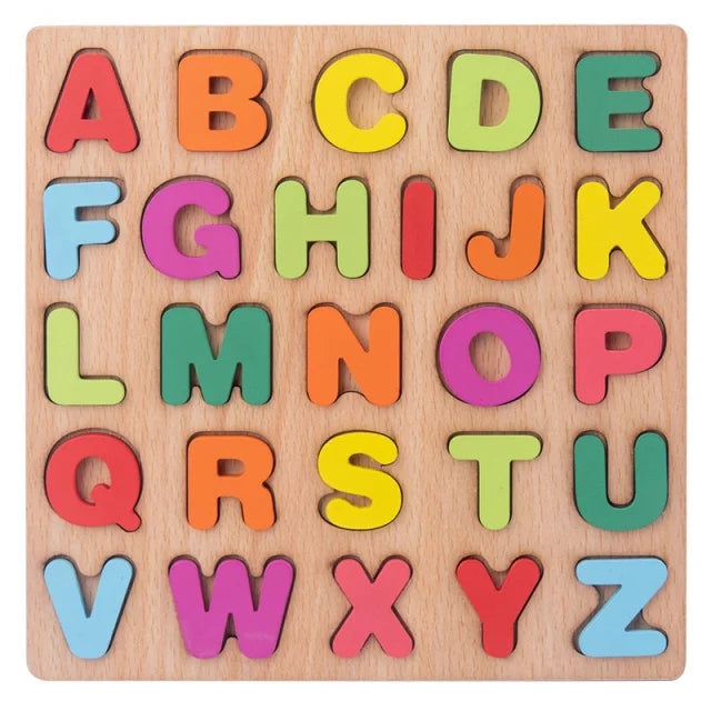 Montessori Wooden Puzzle Learning Toy