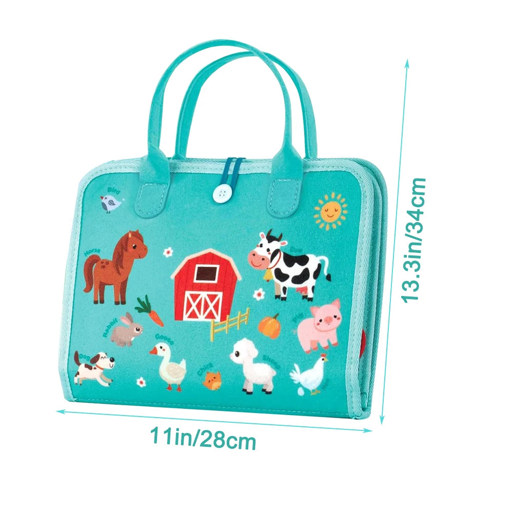 Montessori Busy Book Activity Toy