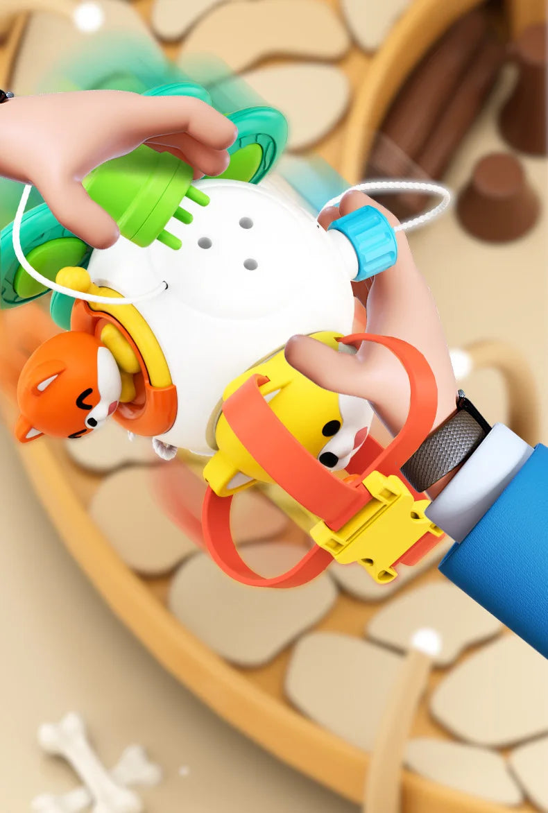 Montessori Sensory Busy Cube Toy
