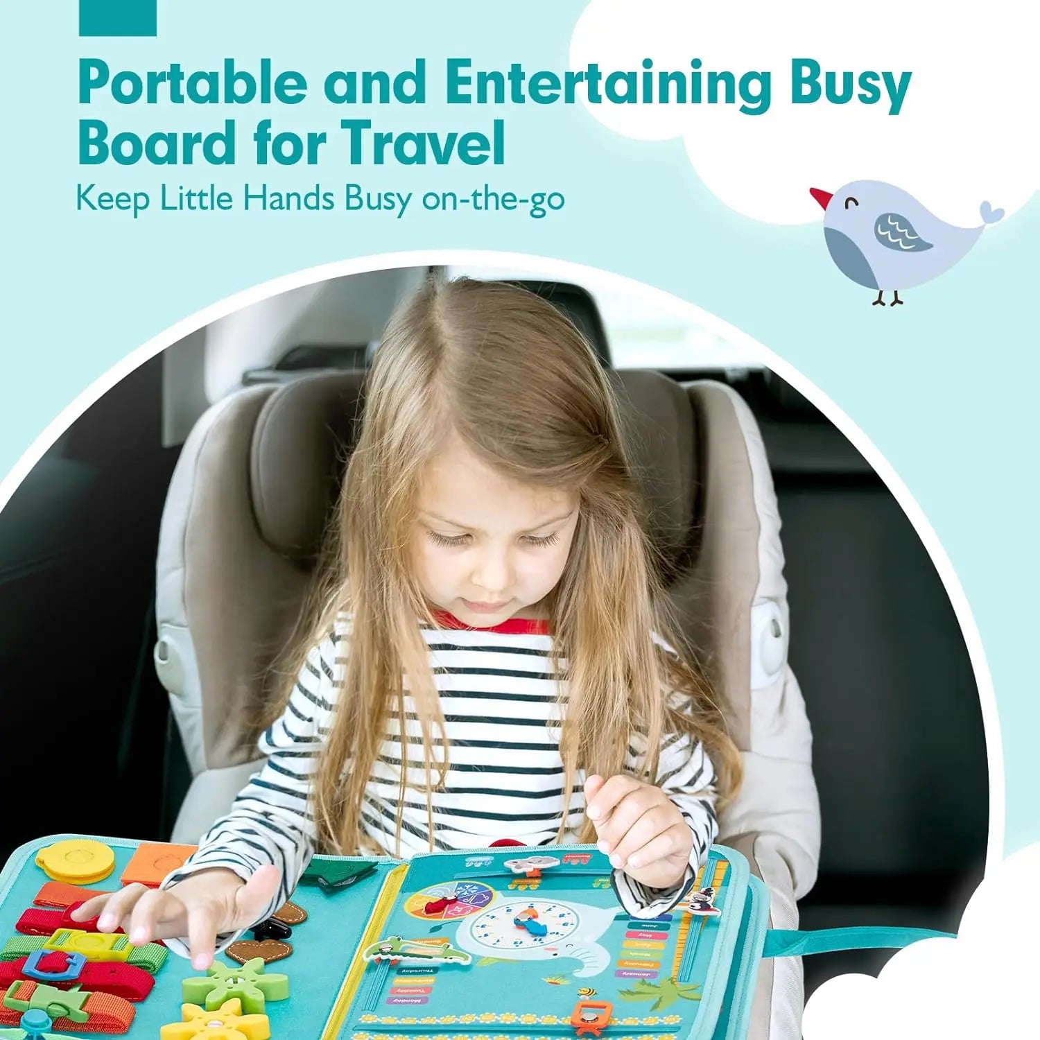 Montessori Busy Book Activity Toy