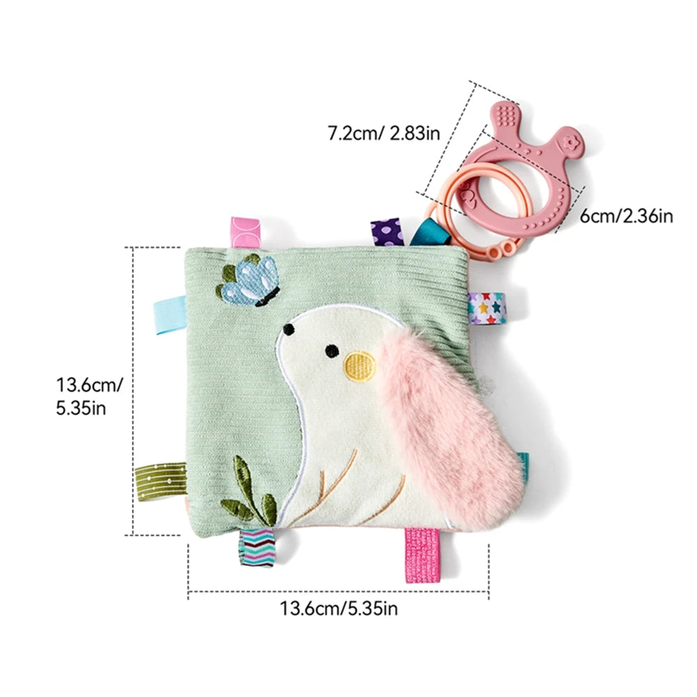 Silicone Baby Teether Rattle Toy