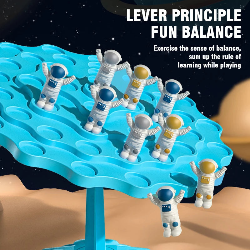 Kids Balance Math Toy Frog Tree Educational Balancing Game
