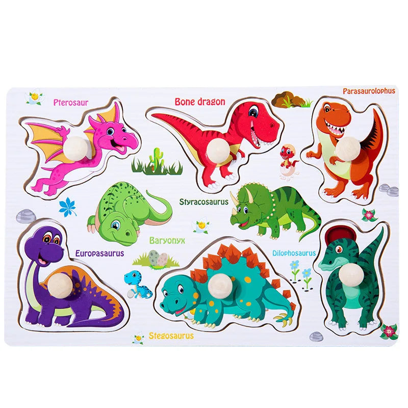 Montessori Wooden Puzzle Learning Toy