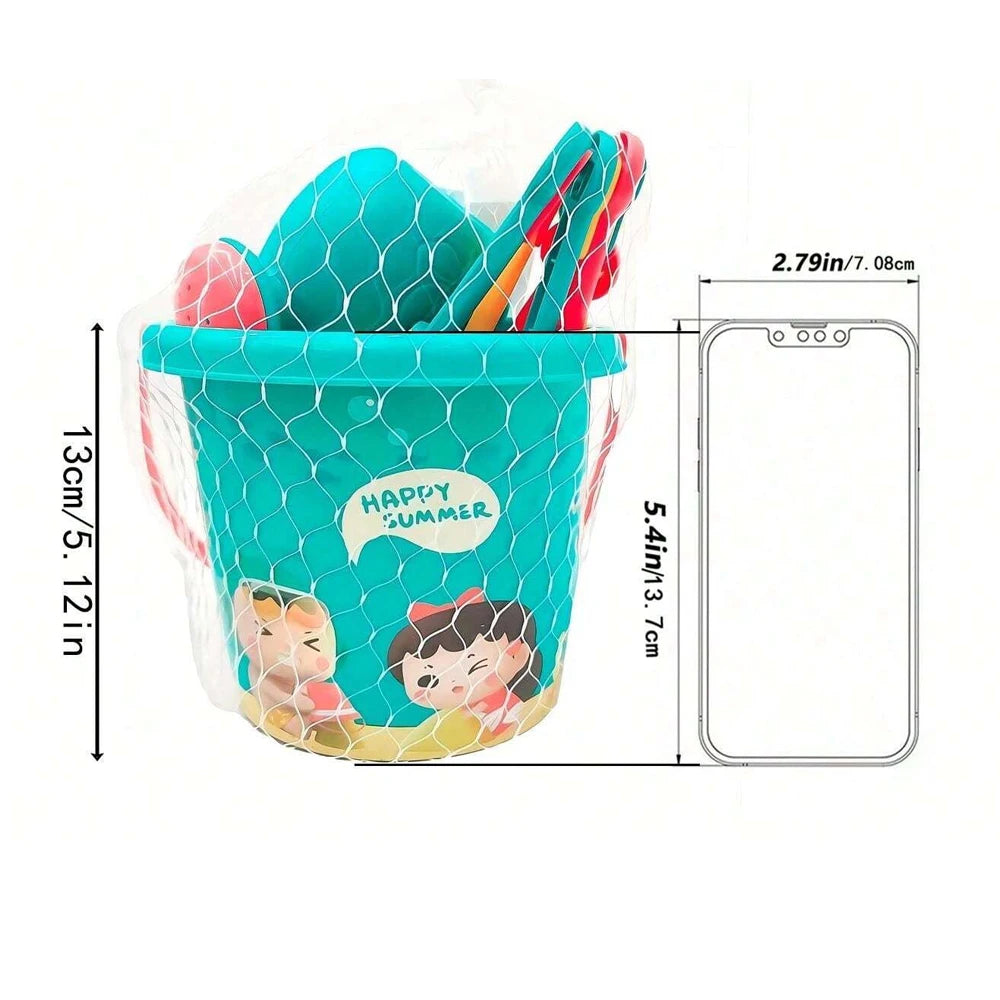 Kids Beach Sand Toy Set 18PCS Outdoor Play Tools Kit