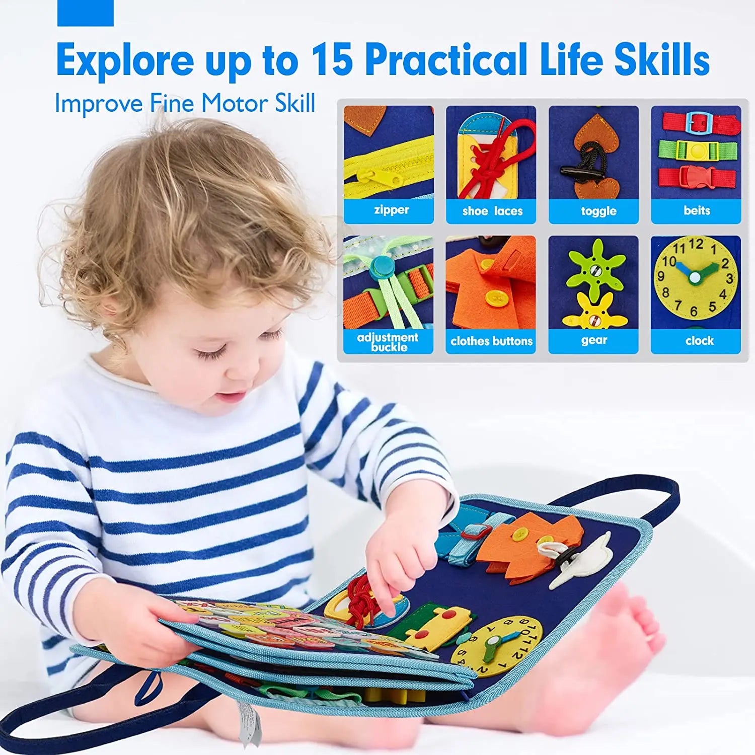 Montessori Busy Book Activity Toy