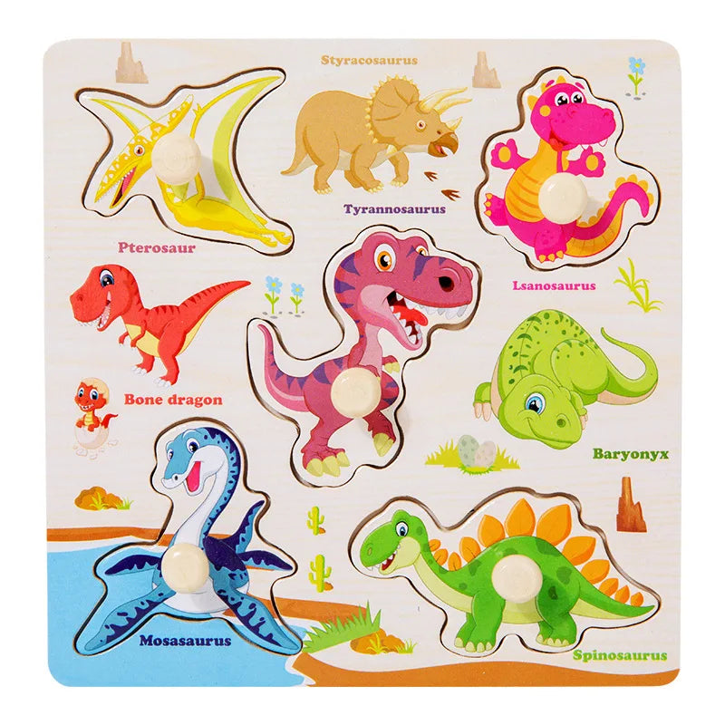 Montessori Wooden Puzzle Learning Toy
