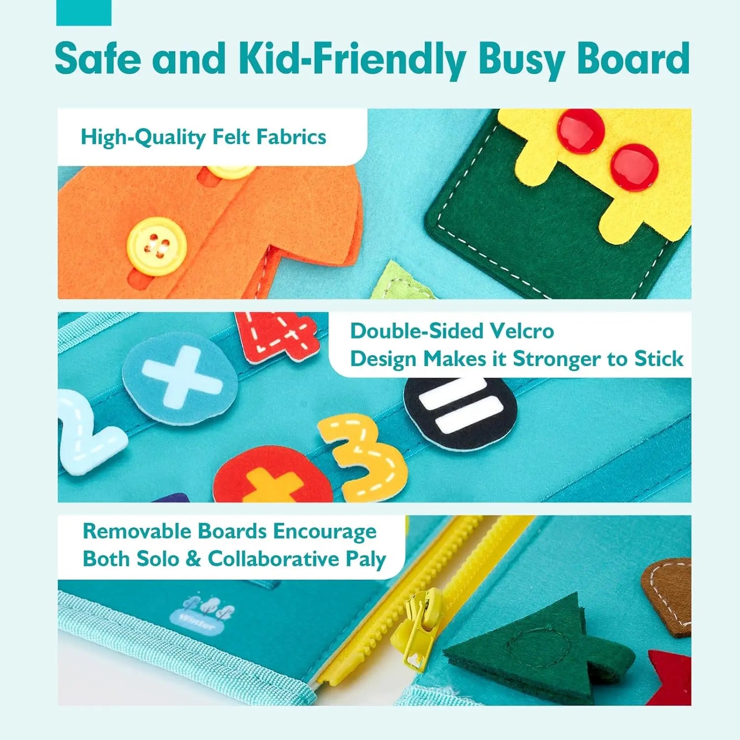 Montessori Busy Book Activity Toy