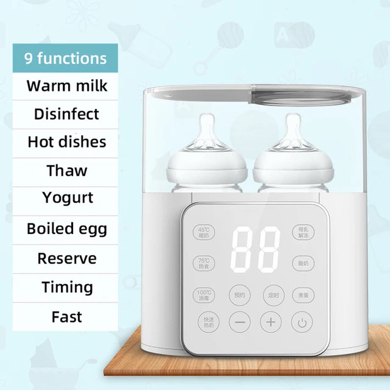 Multi-Function Baby Bottle Warmer & Sterilizer with Accurate Temperature Control