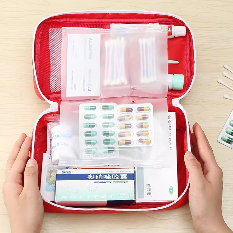 Portable First Aid Kit Large Home & Car Emergency Medical Set